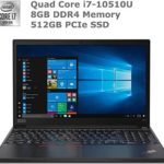 Lenovo ThinkPad E15 High Performance Laptop with Intel 10th Gen i7, 8GB RAM