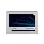 Crucial MX500 1TB 3D NAND SATA, 2.5 inch 7mm with 9.5mm adapter Internal SSD Blue/Gray, CT1000MX500SSD1, Crucial MX500 SSD