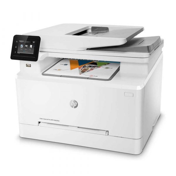 HP Color LaserJet Pro MFP M283fdw, Copy, Scan, Fax - White [7KW75A]