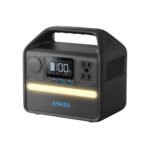 Anker 521 Portable PowerHouse - 256Wh | 200W Power Generator, 1 AC Outlet, USB-C, LiFePo4 Battery, Camping Light, RV, 5 Year Warranty